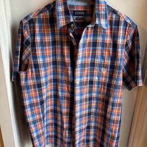 Chaps Men's Vibrant Plaid Button-Down Shirt